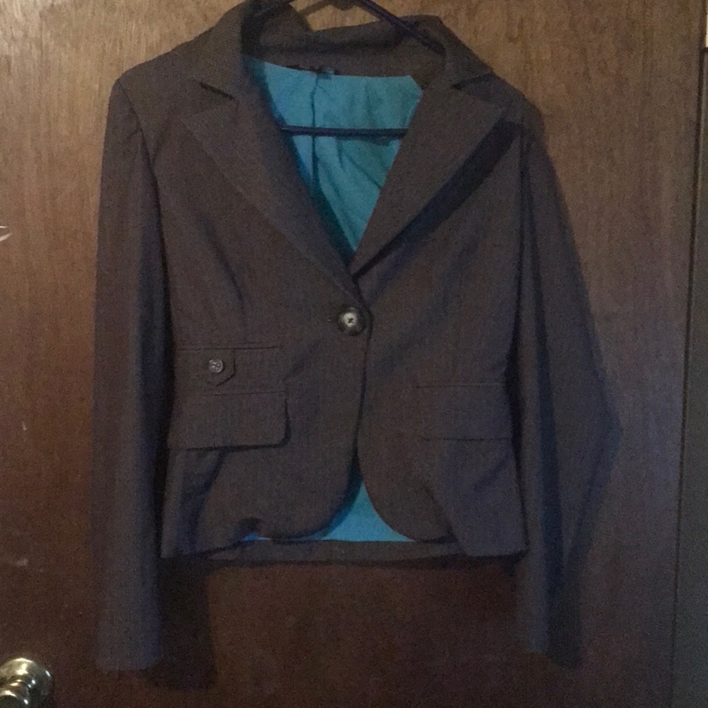 Brown blazer